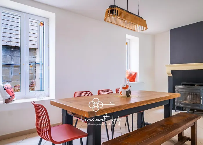 Semesterbostad Douceur Bucolique, Jardin & Mezzanine Cosy