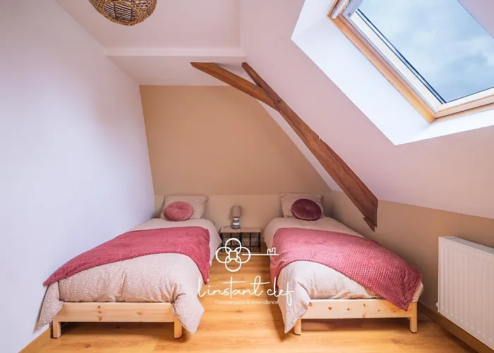 Semesterbostad Douceur Bucolique, Jardin & Mezzanine Cosy *